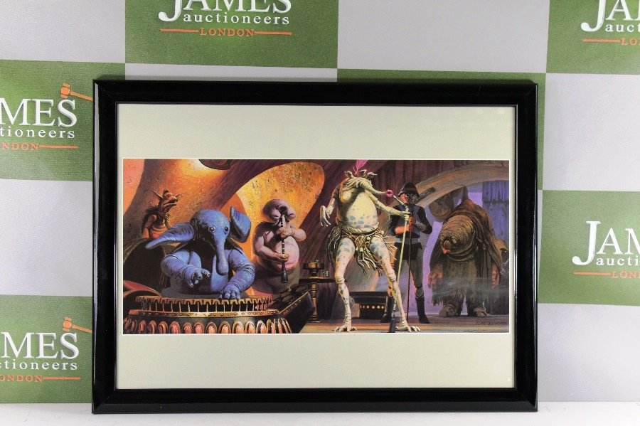 George Lucas Arts Star Wars Commissioned Artist Ralph (1 of 1)