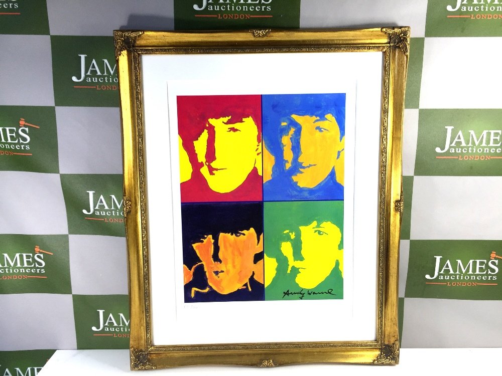 Andy Warhol Plate Signed & Hand Numbered Limited (1 of 2)