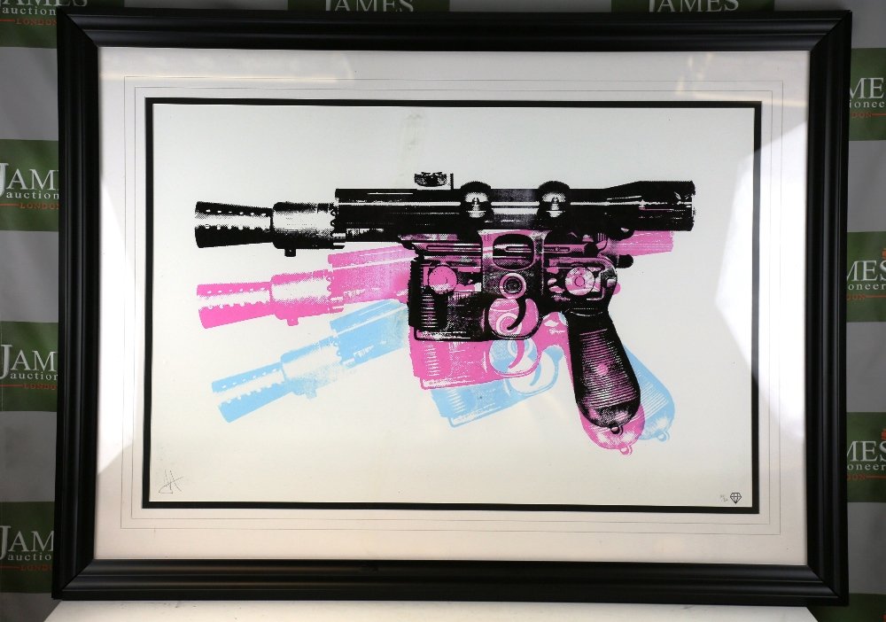 JJ Adams -Han Solo Star Wars Blaster Ltd Edition 44/44: JJ Adams -Han Solo Star Wars Blaster Ltd Edition 44/44 WishboneSold Out