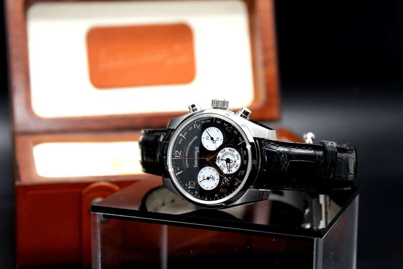 A Gent's Rare Eberhart 120th Anniversary chronograph (1 of 10)