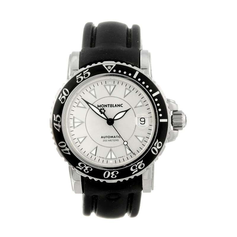 A gent's Montblanc Meisterstuck wrist watch. Reference (1 of 8)