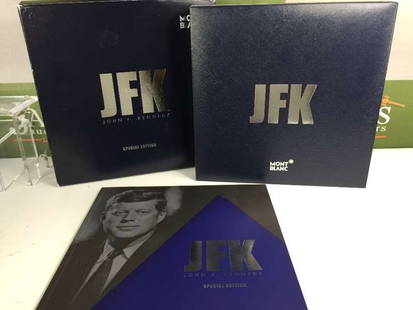 Mont Blanc JFK Ltd Edition Pen in Original Packaging: Mont Blanc JFK Ltd Edition Pen in Original Packaging