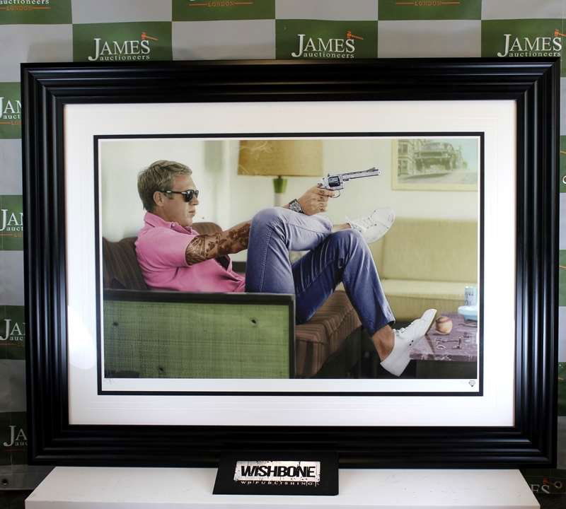 JJ Adams Signed Colour Version of Style Icon Steve (1 of 3)