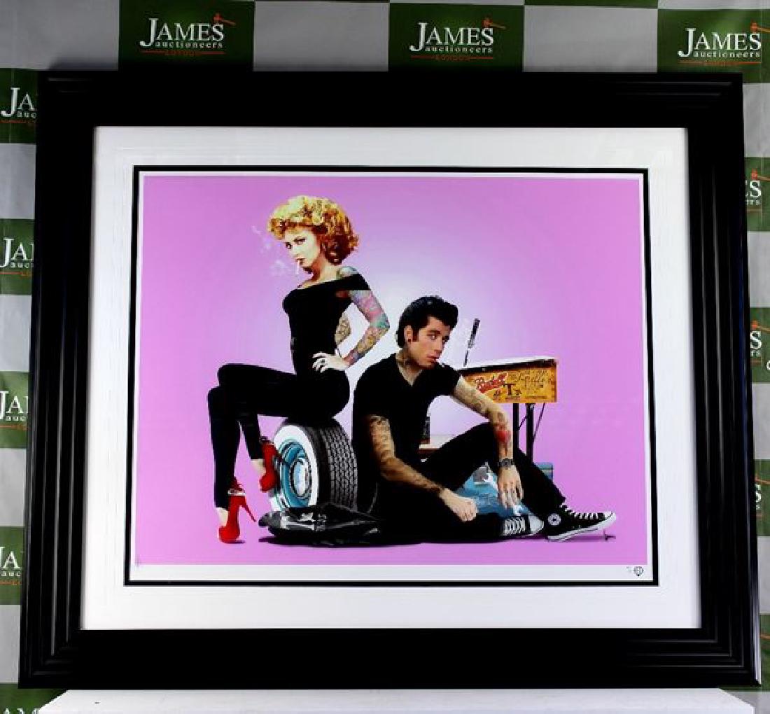 Award winning artist JJ Adams - Ltd edition #16/95: Award winning artist JJ Adams - Ltd edition #16/95 "Grease" by Wishbone publishing