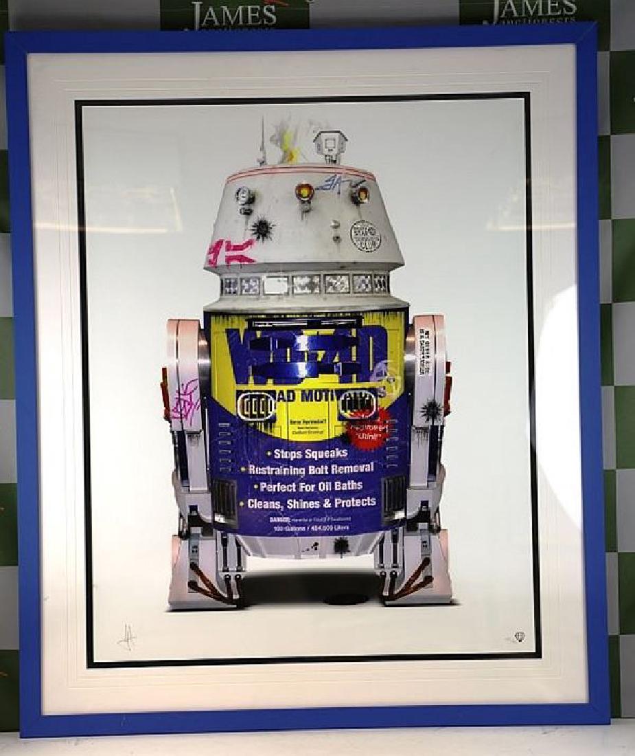 Award winning artist JJ Adams - Ltd edition "R2D2" by: Award winning artist JJ Adams - Ltd edition "R2D2" by Wishbone publishing