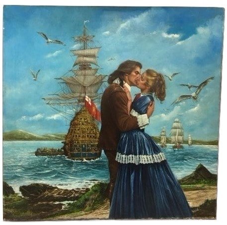 LOU MARCHETTI Oil Painting "GOLDEN PANTHER" book 21 (1 of 9)