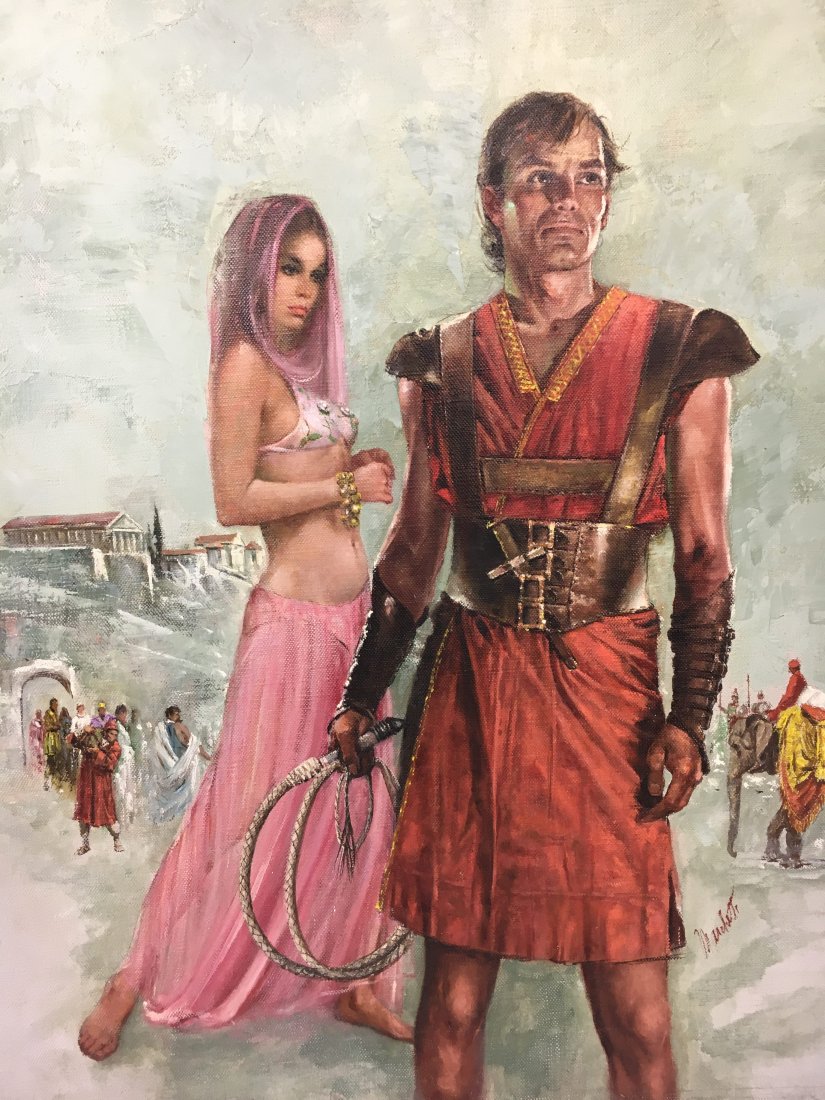 LOUIS MARCHETTI Original Illustration Painting #22 (1 of 8)