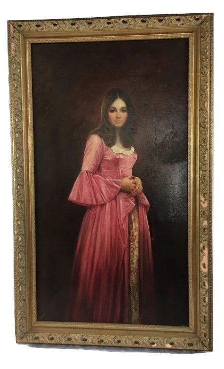 LOU MARCHETTI Runaway Countess Painting Framed 27 (1 of 10)