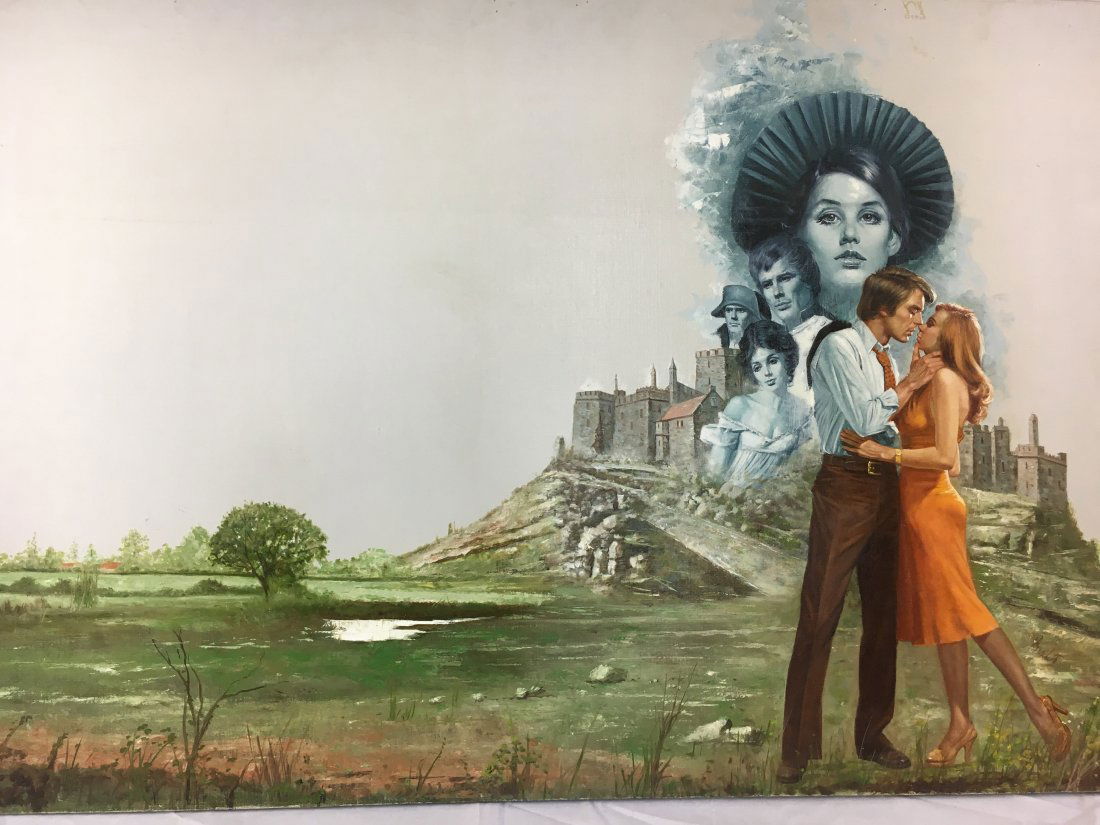 LOUIS J. MARCHETTI Graphic Novel Original painting (1 of 10)