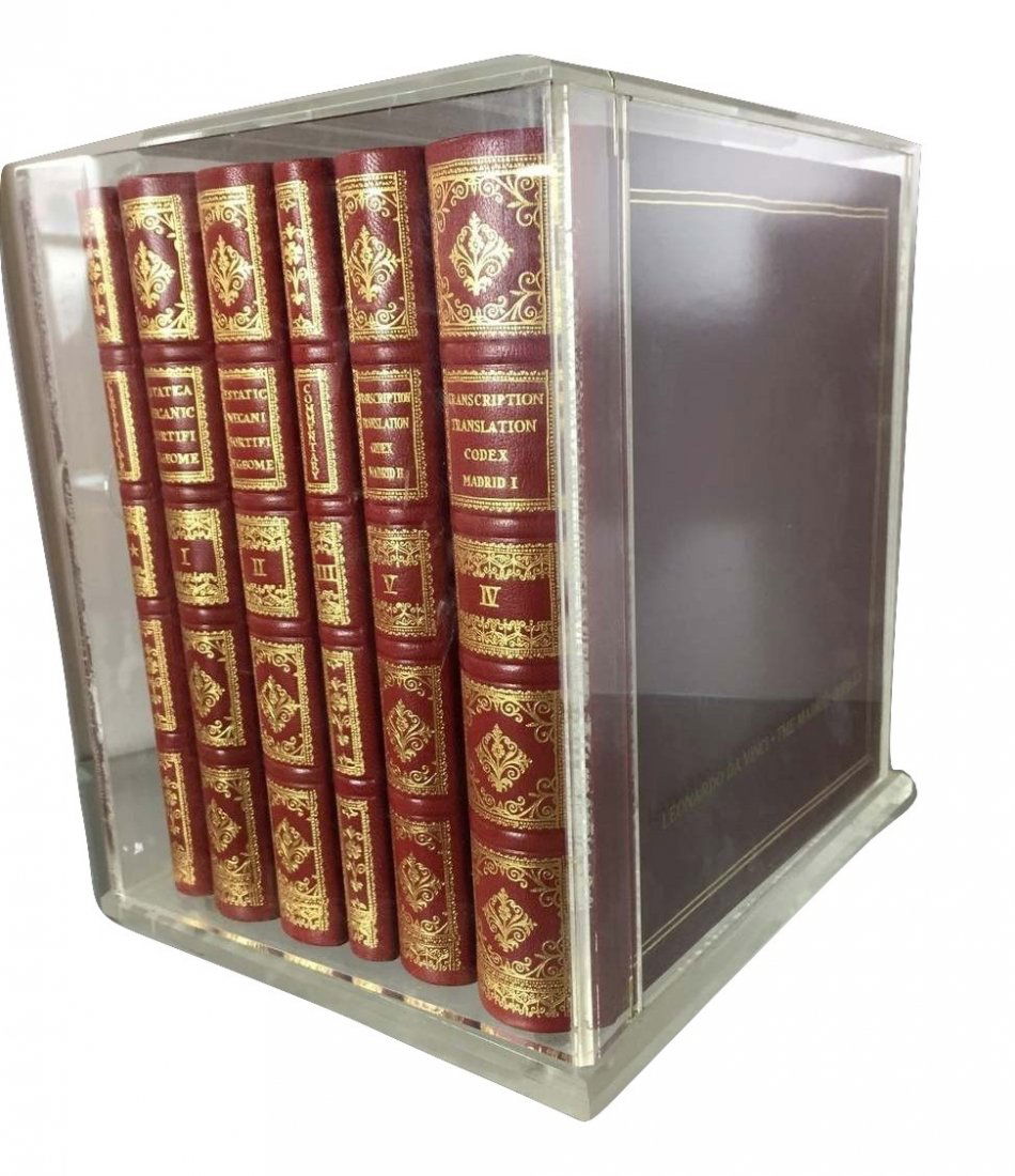 "The Madrid Codices" Leonardo DaVinci 6 Book Set (1 of 6)