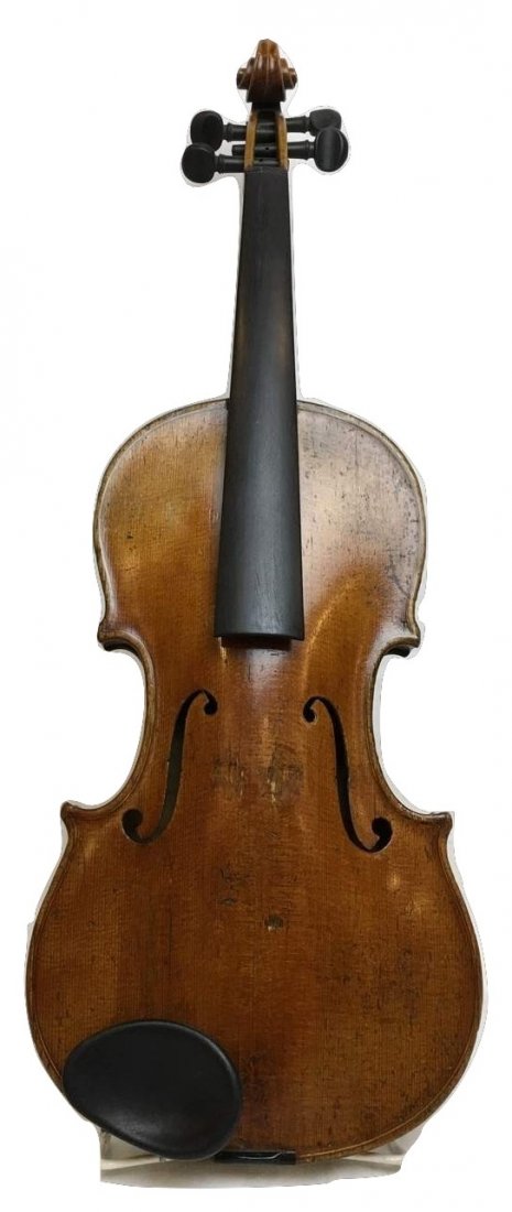 Conrad Heberlein Violin Tiger Maple Back & Bow in Case (1 of 9)