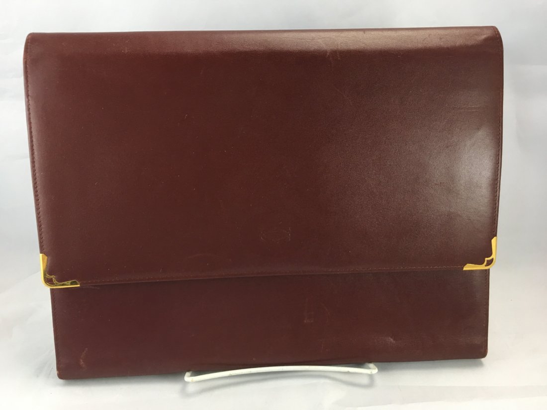 Cartier Leather Portfolio Attache' Business Folder (1 of 5)