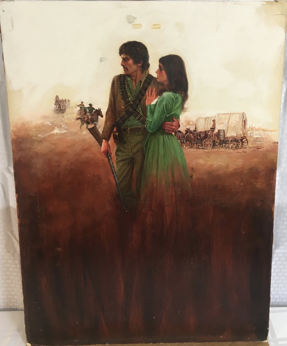 Louis Marchetti oil painting "Shadows in the Dusk" (1 of 10)