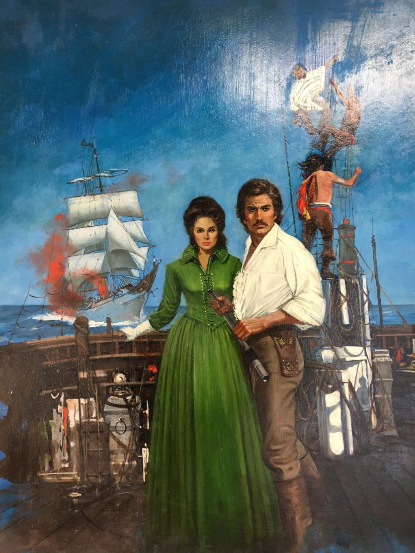 Louis Marchetti oil painting "Log Cabin Noble" book art (1 of 8)