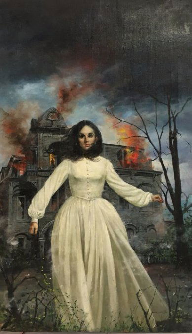 PHENWICK Louis Marchetti oil on canvas painting (1 of 7)