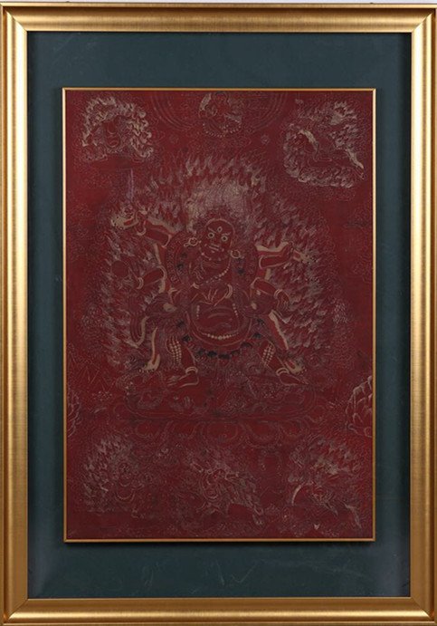 Luxury large size in the qing dynasty red big king kong (1 of 8)