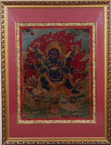 "Ming yongle year" in the Ming dynasty style embroidery (1 of 10)