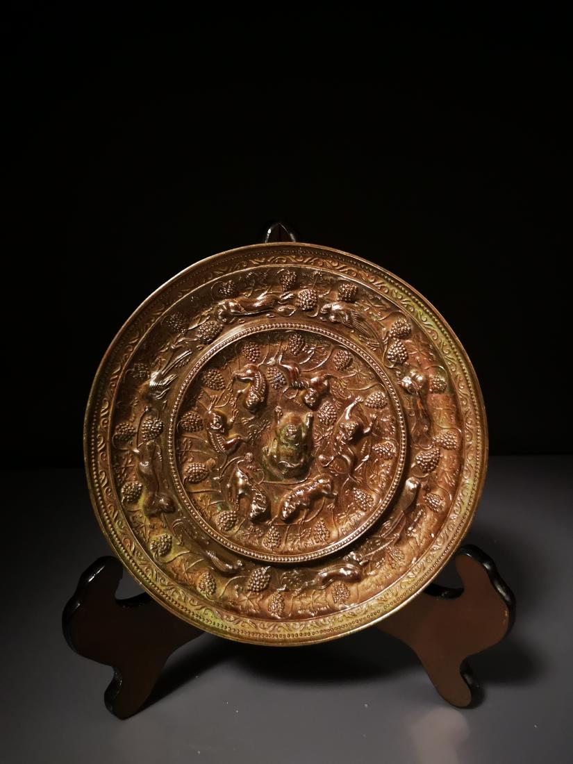 Chinese Circular  Bronze Mirror (1 of 8)