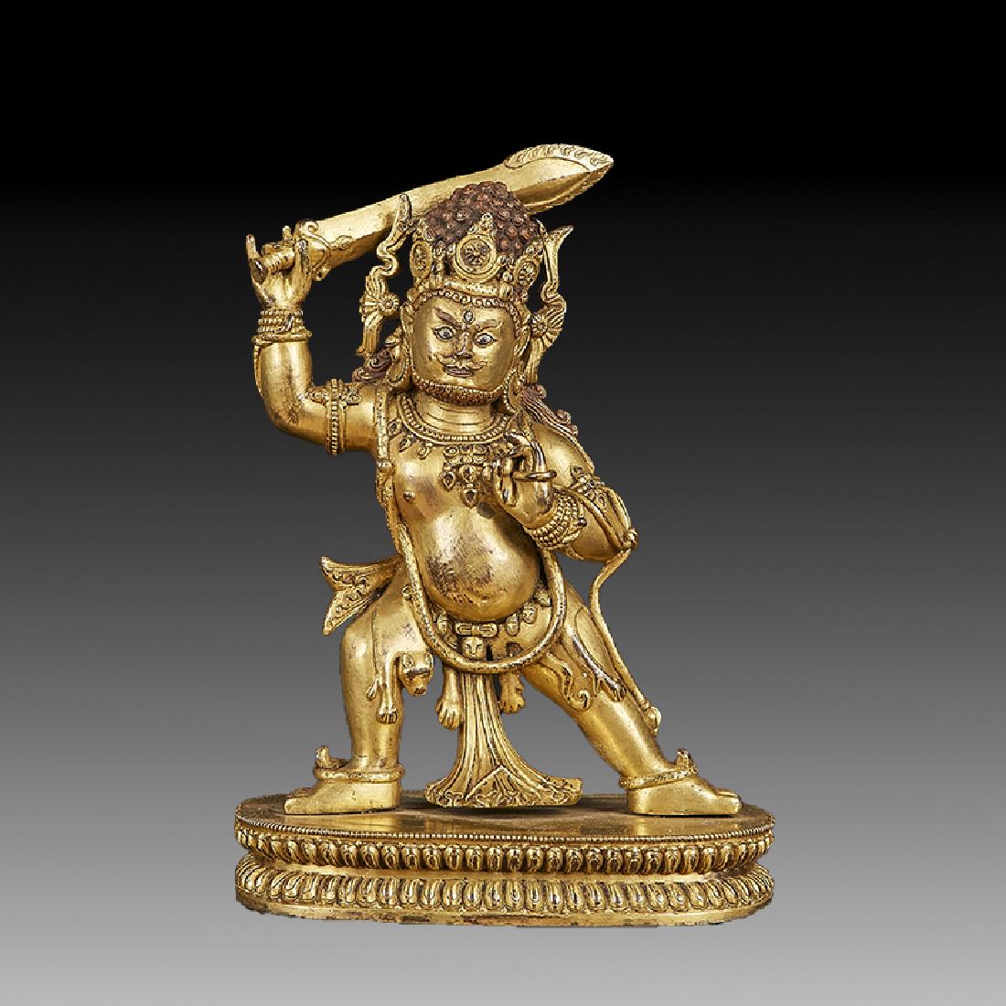 Chinese Qing Dynasty  Tibetan Bronze Buddha (1 of 6)