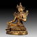 Chinese Gilt Bronze Manjushiri Buddha - 2