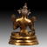 Chinese Gilt Bronze Manjushiri Buddha - 4
