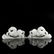 Pair of Chinese Hetian White Jade Horses - 2