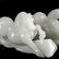 Pair of Chinese Hetian White Jade Horses - 5