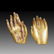 Pair of Chinese Gilt Bronze Buddha Statue Of Hands