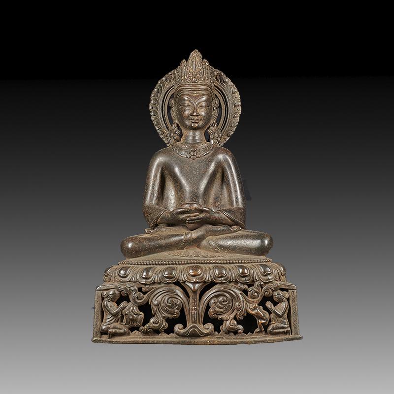 Chinese Qing Dynasty  Tibetan Bronze Buddha (1 of 5)