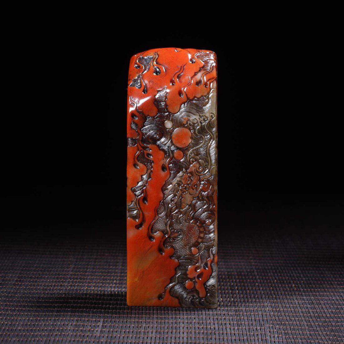 Chinese Shoushan Stone Statue (1 of 7)