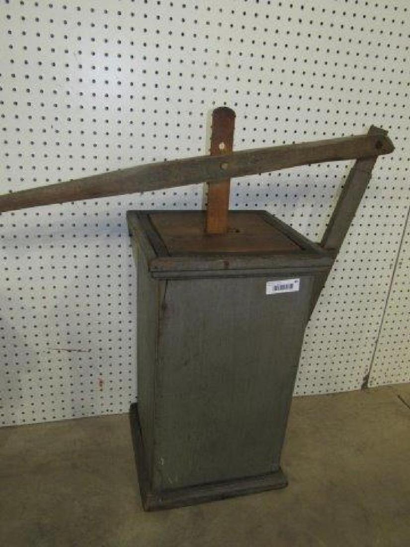 Primitive wood butter churn (1 of 3)