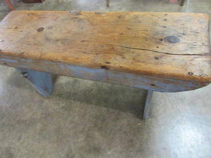 Primitive bench: Primitive bench 40" x 18 1/2