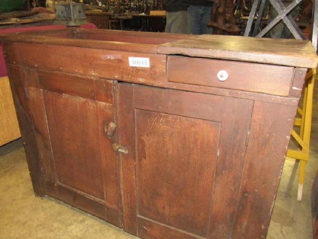 Primitive dry sink