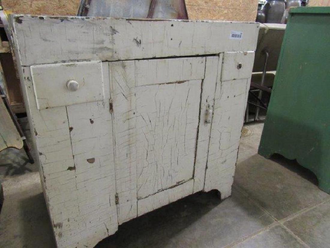 Small Painted Dry Sink