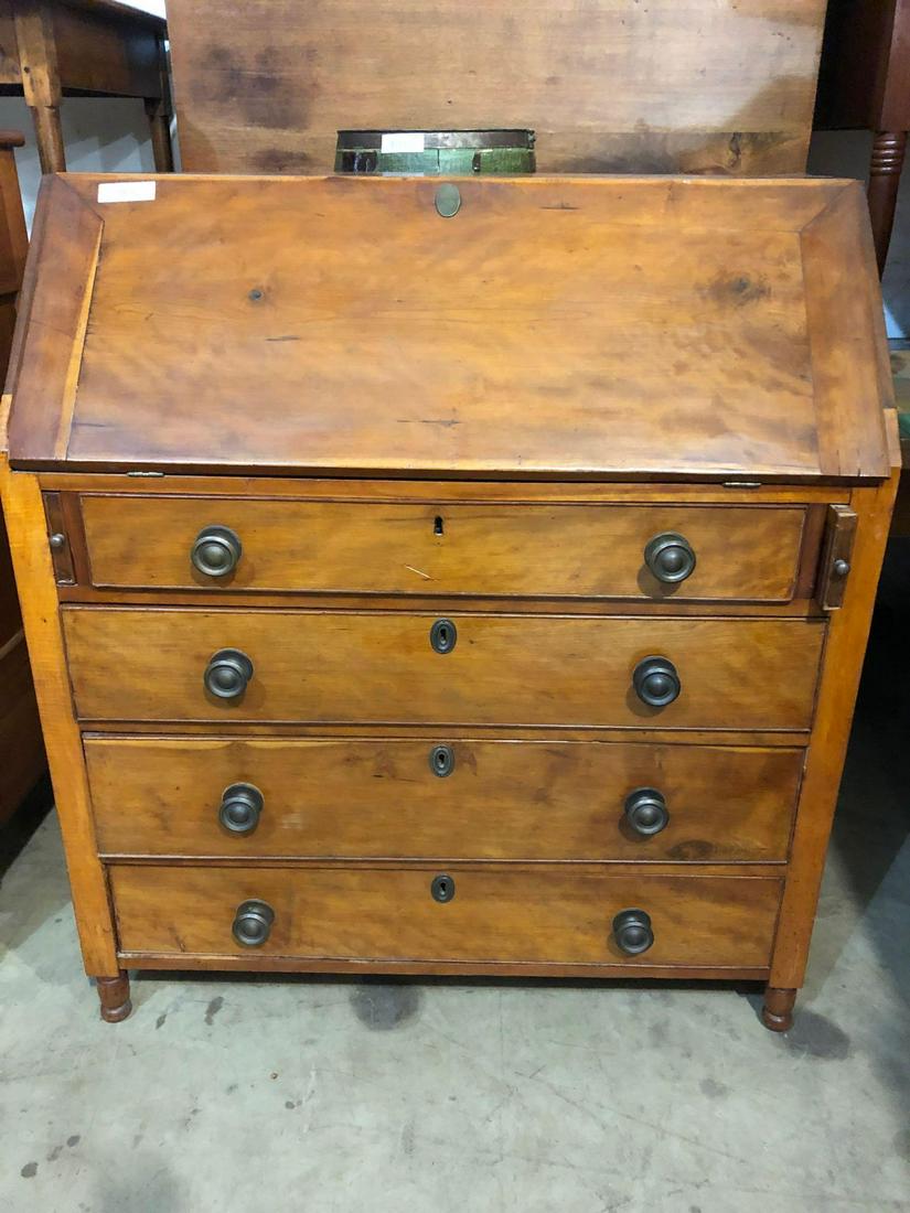 Early 19th Century Slant Front Desk (1 of 6)