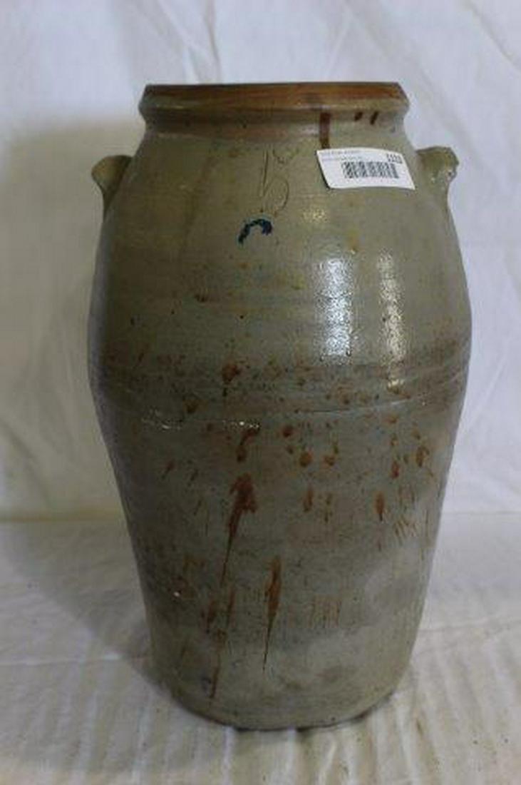Salt Glazed Stoneware Butter Churn Crock (1 of 7)