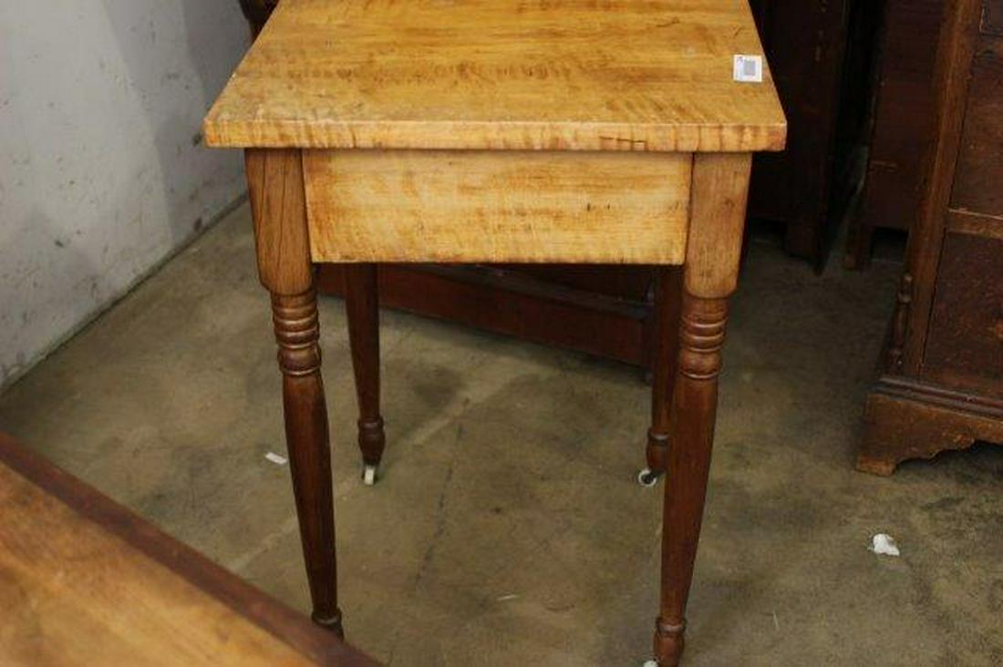 Tiger Maple and Cherry stand (1 of 2)