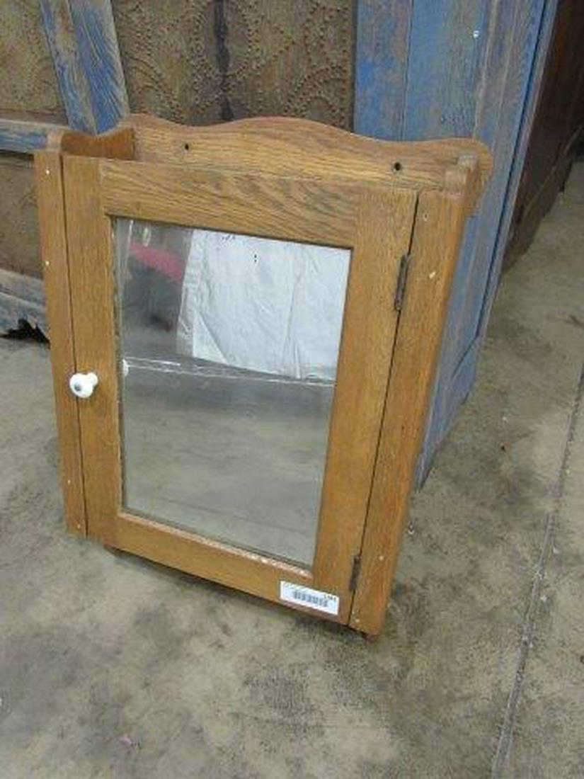 American Oak Medicine Cabinet (1 of 2)