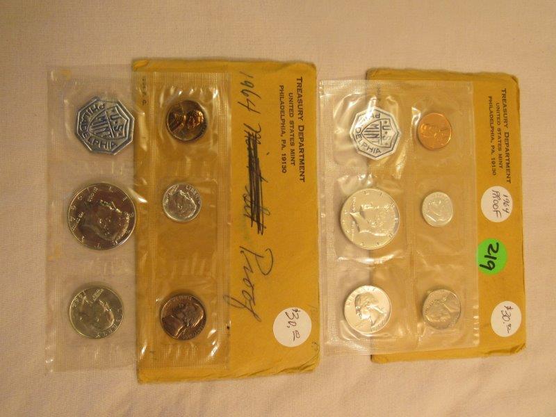 2 1964 US Proof Sets (1 of 3)