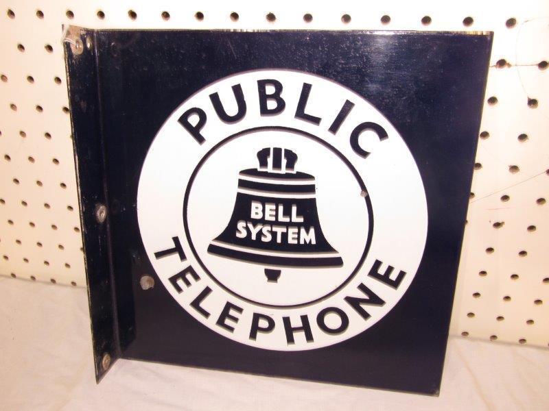 DSP Bell System Public Telephone Flange Sign (1 of 6)