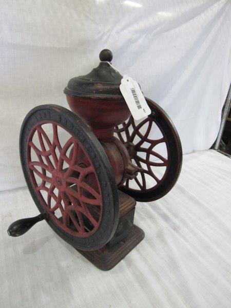 The Swift Mill Lane Bros. 2- wheel coffee mill (1 of 5)