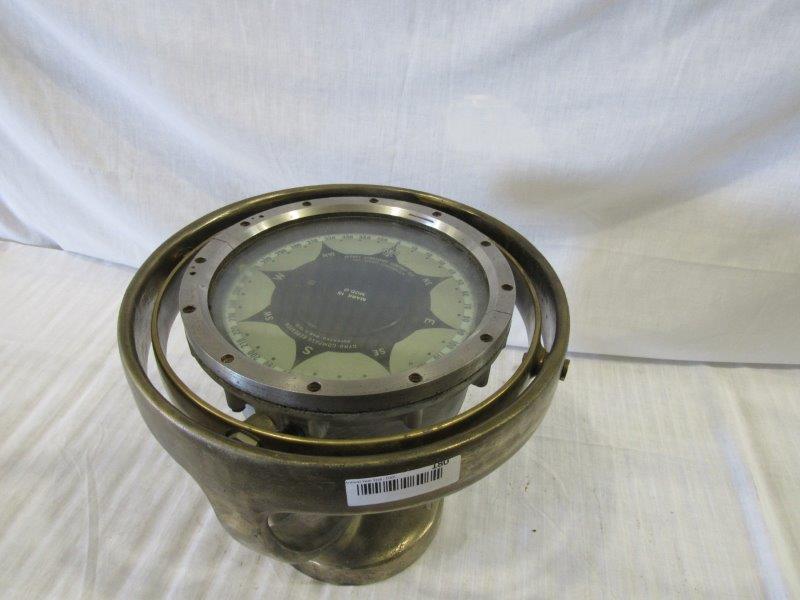 Early brass Nautical compass (1 of 5)