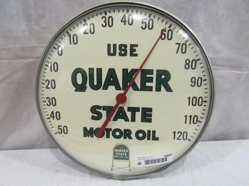 Quaker State motor oil thermometer (1 of 3)