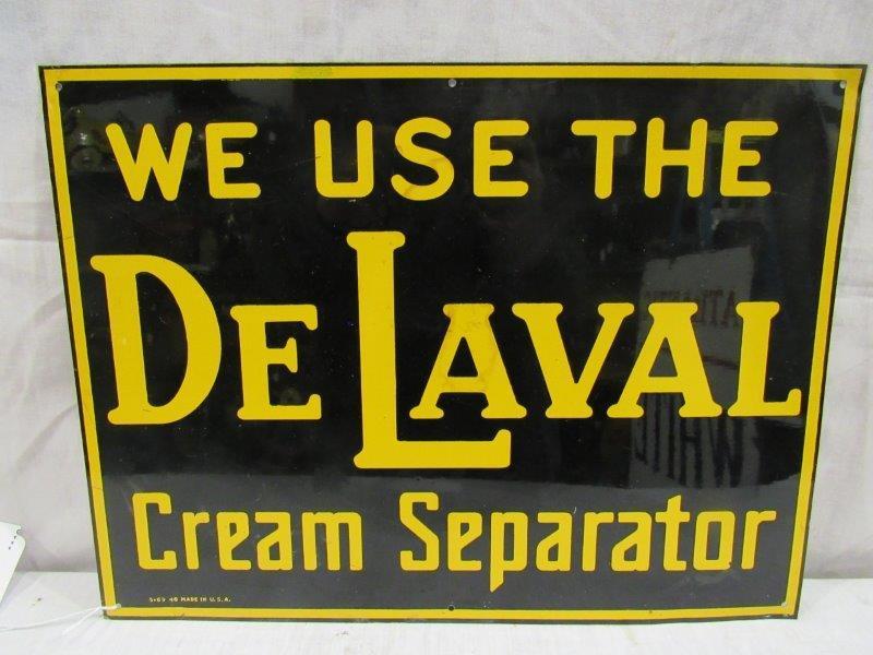 NOS SST Delaval cream separator sign (1 of 6)