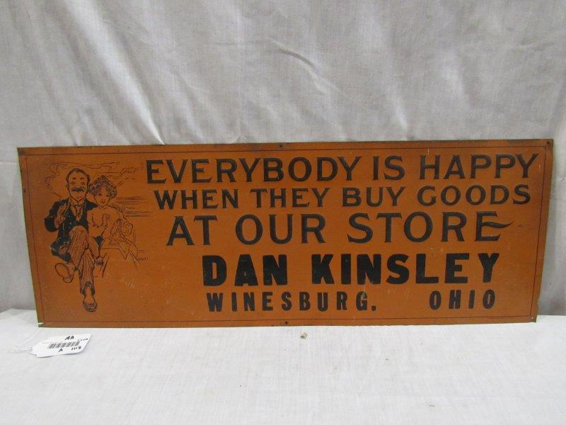 SST Everybody Is Happy embossed sign (1 of 9)