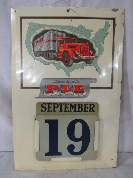 P.I.E. perpetual calendar (1 of 8)