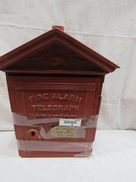 Cast iron Gamewell fire alarm box (1 of 4)