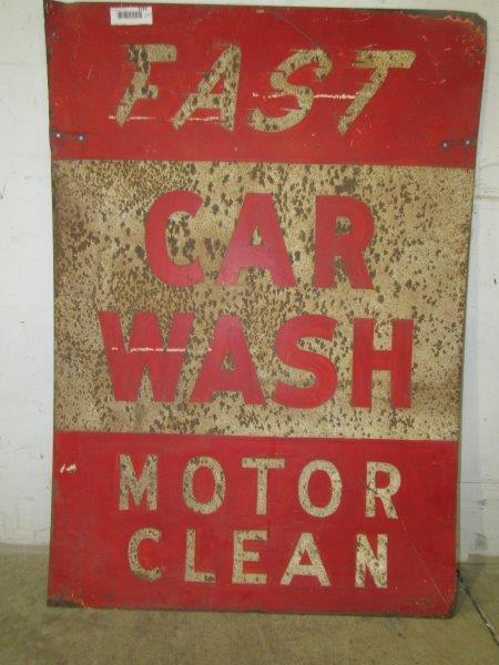 DST Fast Car Wash Motor Clean sign (1 of 4)