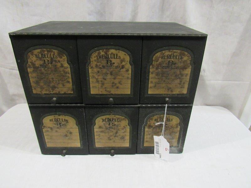 Hercules 6 slot metal file cabinet (1 of 3)