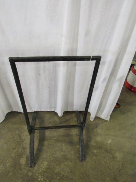 Curb sign metal bracket (1 of 3)